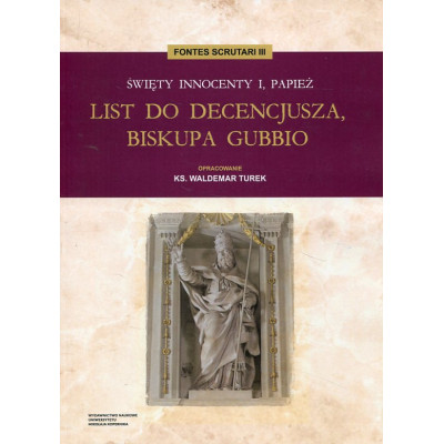 List do Decencjusza, biskupa Gubbio