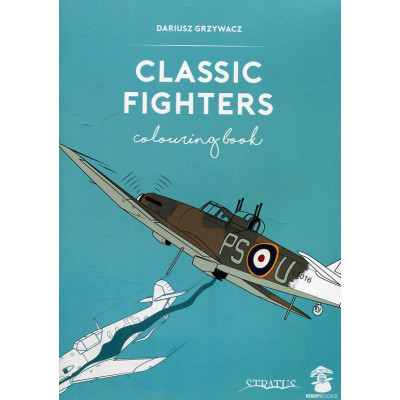 Classic Fighters Colouring Book