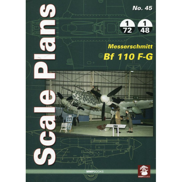 Scale Plans No. 45. Messerschmitt Bf 110 F-G
