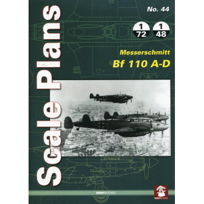 Scale Plans No. 44. Messerschmitt BF 110 A-D