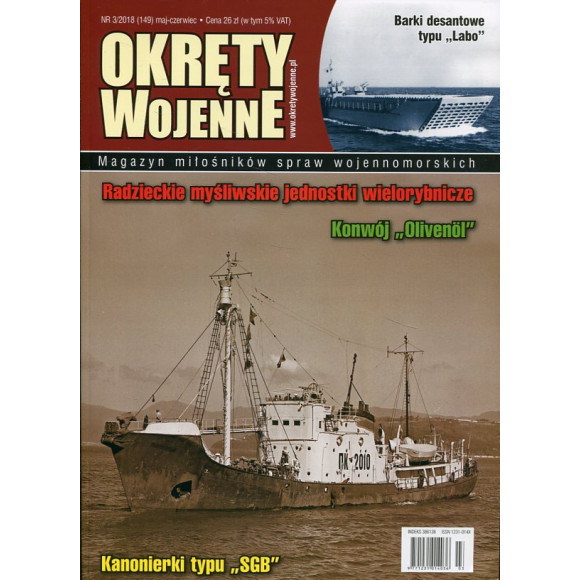Okręty Wojenne nr 3 (149) 2018