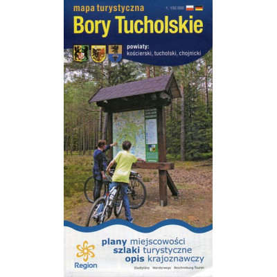 Bory Tucholskie. Mapa turystyczna