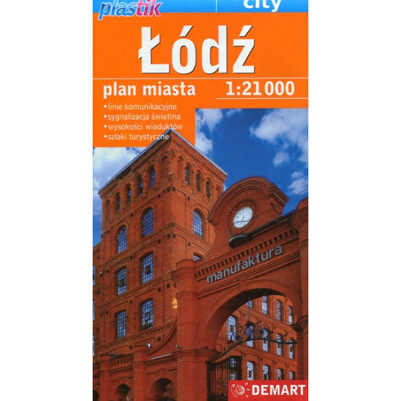 Łódź. Plan miasta