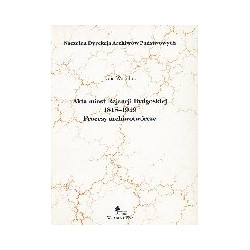 Akta miast Rejencji Bydgoskiej 1815-1919
