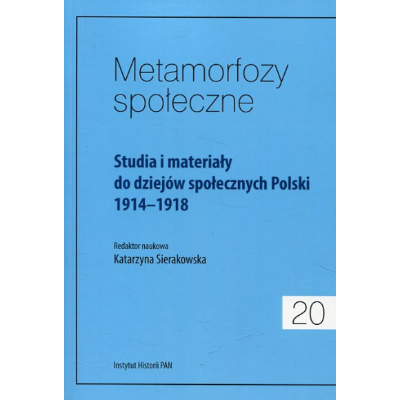 Metamorfozy społeczne, tom 20