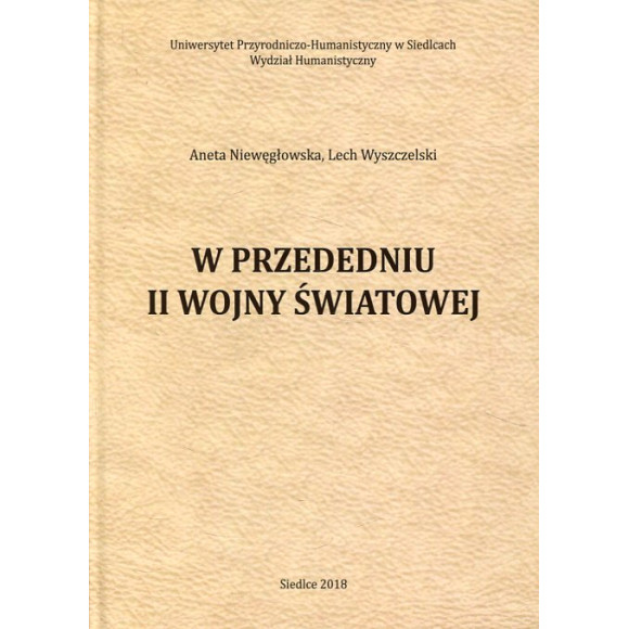 W przededniu II wojny światowej