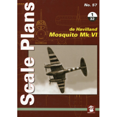 Scale Plans No. 57 de Havilland Mosquito Mk VI