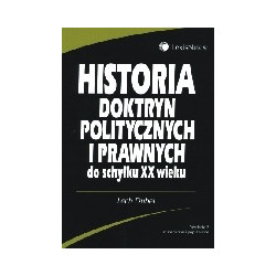 Historia doktryn politycznych i prawnych do schyłku XX wieku