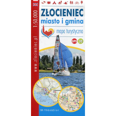 Złocieniec miasto i gmina - mapa turystyczna
