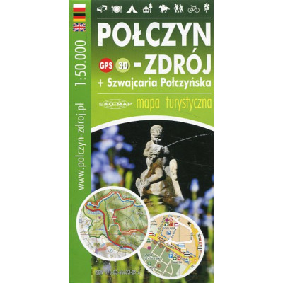 Połczyn-Zdrój + Szwajcaria Połczyńska. Mapa turystyczna