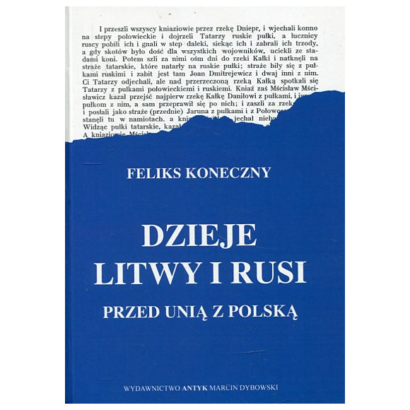 Dzieje Litwy i Rusi przed unią z Polską