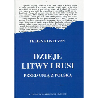 Dzieje Litwy i Rusi przed unią z Polską