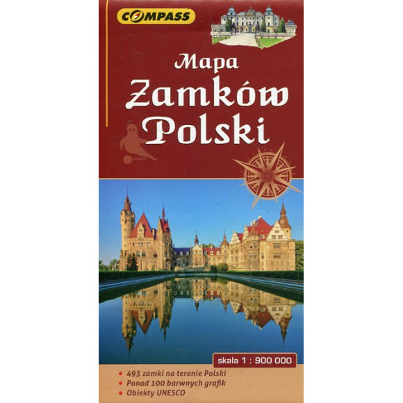 Mapa zamków polskich