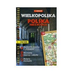 Wielkopolska. Polska niezwykła. Turystyczny atlas samochodowy.