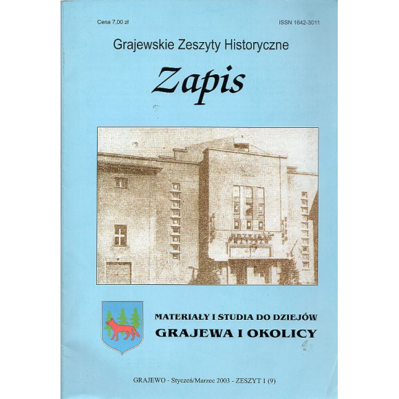 Grajewskie zeszyty historyczne zeszyt 1 (9)