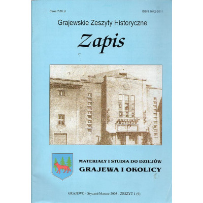 Grajewskie zeszyty historyczne zeszyt 1 (9)