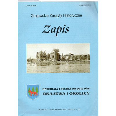 Grajewskie zeszyty historyczne zeszyt 3(11)