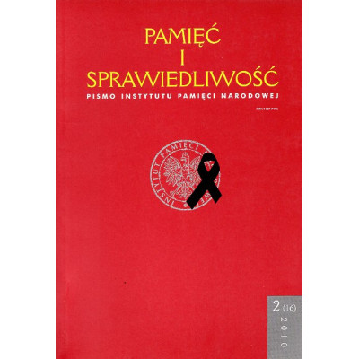 Pamięć i sprawiedliwość, tom 2(16) 2010