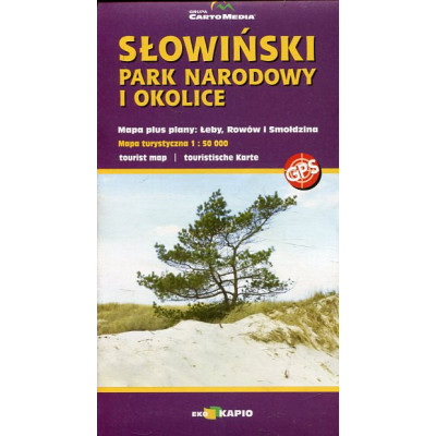 Słowiński Park Narodowy mapa turystyczna 1:50 000
