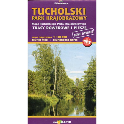 Tucholski Park Krajobrazowy Mapa turystyczna 1:50 000