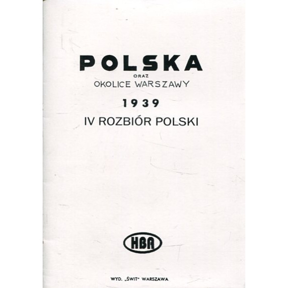Polska oraz okolice Warszawy 1939