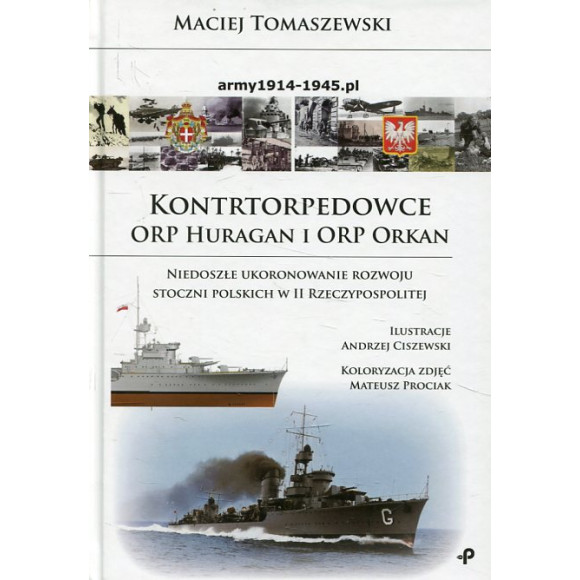 Kontrtorpedowce ORP Huragan i ORP Orkan