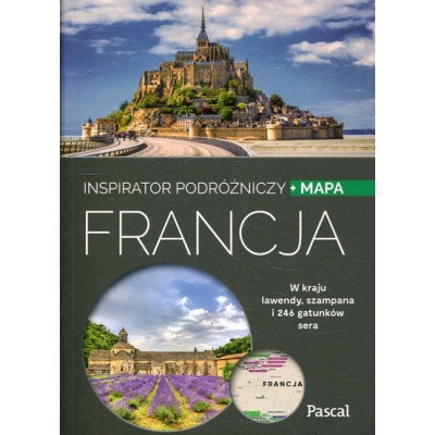 Francja Inspirator Podróżniczy + mapa