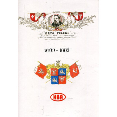 Mapa Polski 1683-1883 Reprint