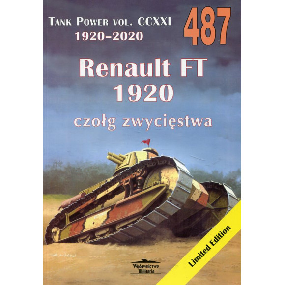 487 Renault FT 1920 czołg zwycięstwa Tank Power vol. CCXXI
