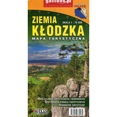 Ziemia Kłodzka Mapa turystyczna 1:70 000