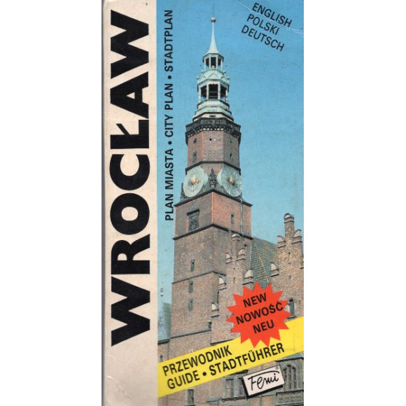 Wrocław. Plan miasta - przewodnik