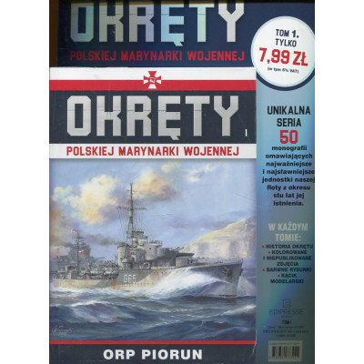 Okręty Polskiej Marynarki Wojennej Tom 1 ORP PIORUN