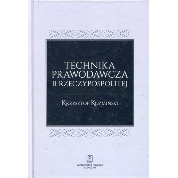 Technika prawodawcza II Rzeczypospolitej