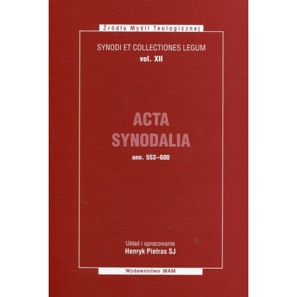Acta Synodalia ann. 553-600