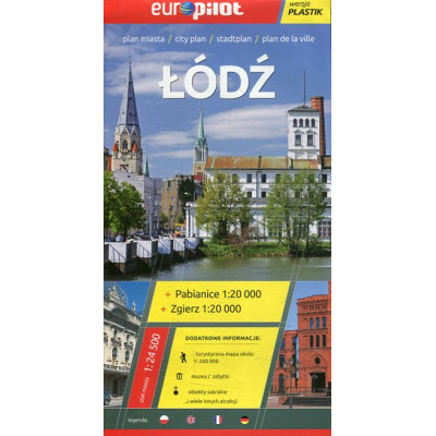 Łódź plan miasta 1:24 500 (Europilot)