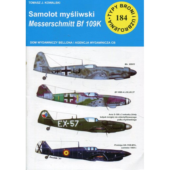 184 Samolot mysliwski Messerschmitt Bf 109 K