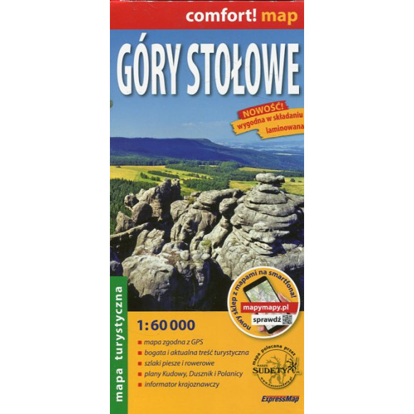 Góry Stołowe - mapa turystyczna