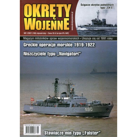 Okręty Wojenne numer: 165 (1/2021)
