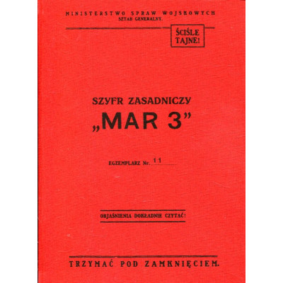 Szyfr zasadniczy MAR 3