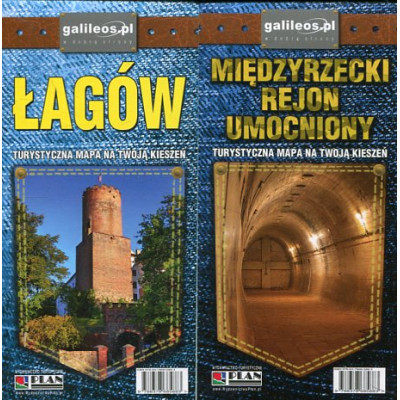 Łagów Międzyrzecki Rejon Umocniony - mapa kieszonkowa
