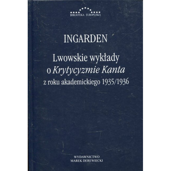 Lwowskie wykłady o Krytyzmie Kanta z roku akademickiego 1935/1936