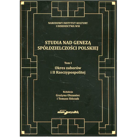 Studia nad genezą spółdzielczości polskiej