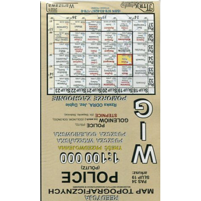 Police - mapa WIG w skali 1:100 000