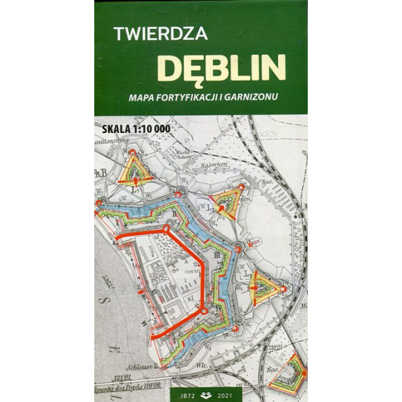Twierdza Dęblin. Mapa fortyfikacji i garnizonu