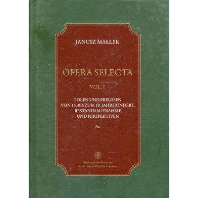 Opera Selecta vol. I i(wersja niemiecka) /i
