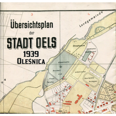 Übersichtsplan der Stadt Oels 1939 (Oleśnica plan 1939)