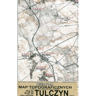 Tulczyn - mapa WIG w skali 1:100 000