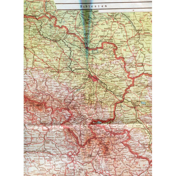 Schleisen (Śląsk) 1941 Reprint - mapa