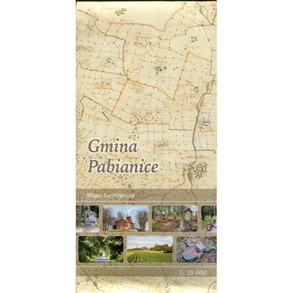 Gmina Pabianice - mapa turystyczna 1:35 000