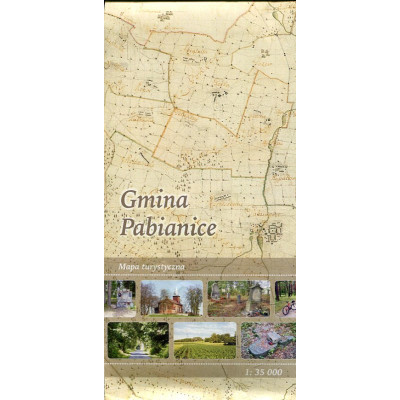 Gmina Pabianice - mapa turystyczna 1:35 000